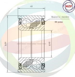 Odm-multiparts 70-290017 Wheel bearing kit 70290017