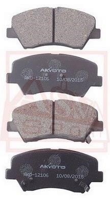 Asva AKD-12106 Front disc brake pads, set AKD12106