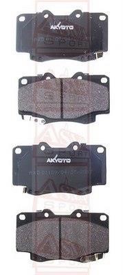 Asva AKD-01109 Brake Pad Set, disc brake AKD01109