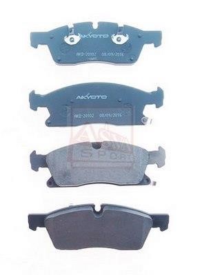Asva AKD-20102 Front disc brake pads, set AKD20102