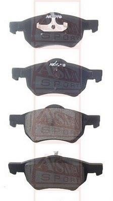Asva AKD-20103 Front disc brake pads, set AKD20103