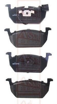 Asva AKD-23109 Brake Pad Set, disc brake AKD23109