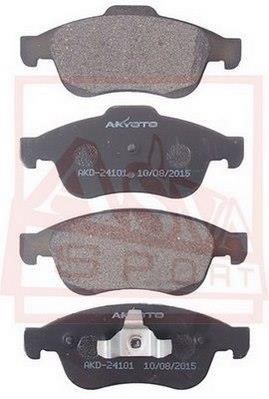 Asva AKD-24101 Front disc brake pads, set AKD24101