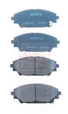 Asva AKD-05103 Front disc brake pads, set AKD05103