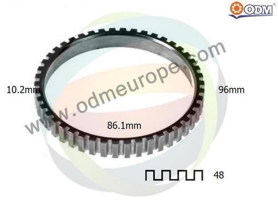 Odm-multiparts 26-010025 Sensor Ring, ABS 26010025