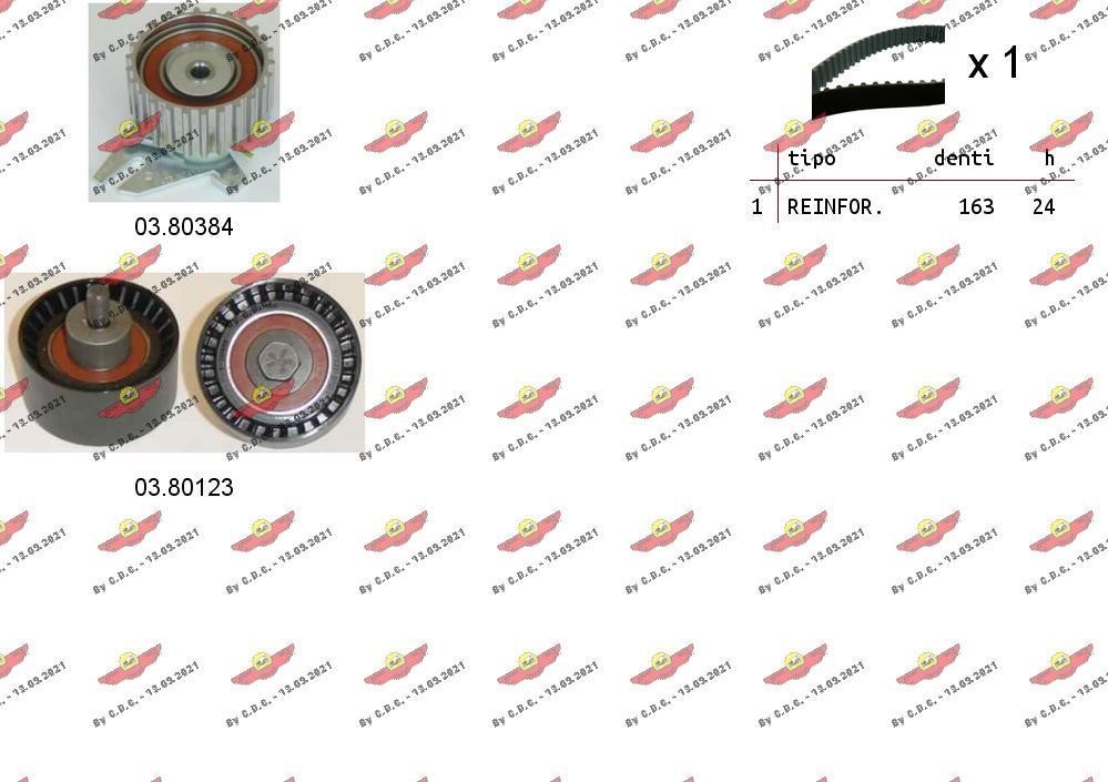 Autokit 04.5096 Timing Belt Kit 045096