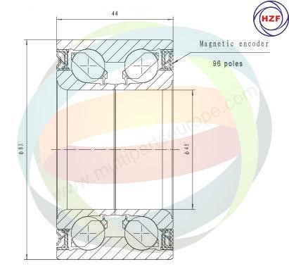 Odm-multiparts 70-160111 Wheel bearing kit 70160111