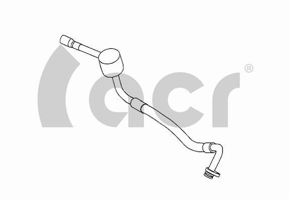 ACR 119256 High-/Low Pressure Line, air conditioning 119256