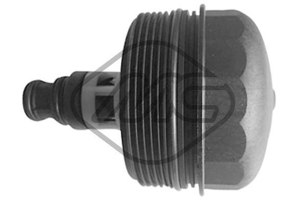 Oil filter housing BMW: 42089 Metalcaucho Oil filter cover