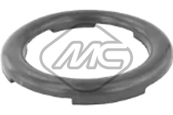 Coil spring plate Subaru Legacy: 48137 Metalcaucho Suspension spring plate rear