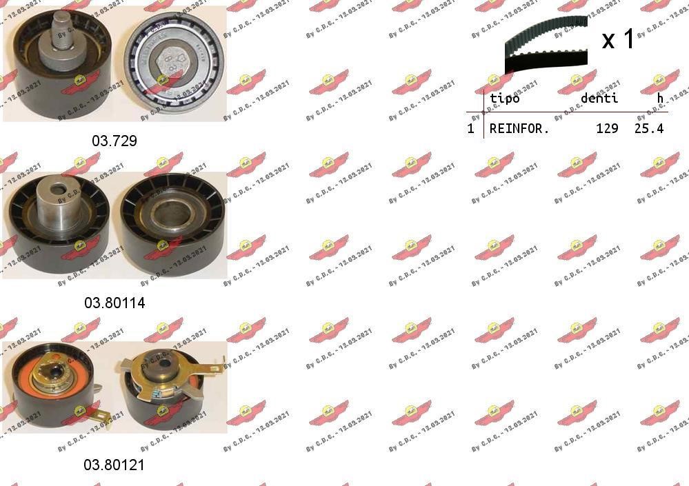  04.5219 Timing Belt Kit 045219