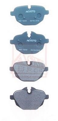 Asva AKD-19204 Rear disc brake pads, set AKD19204