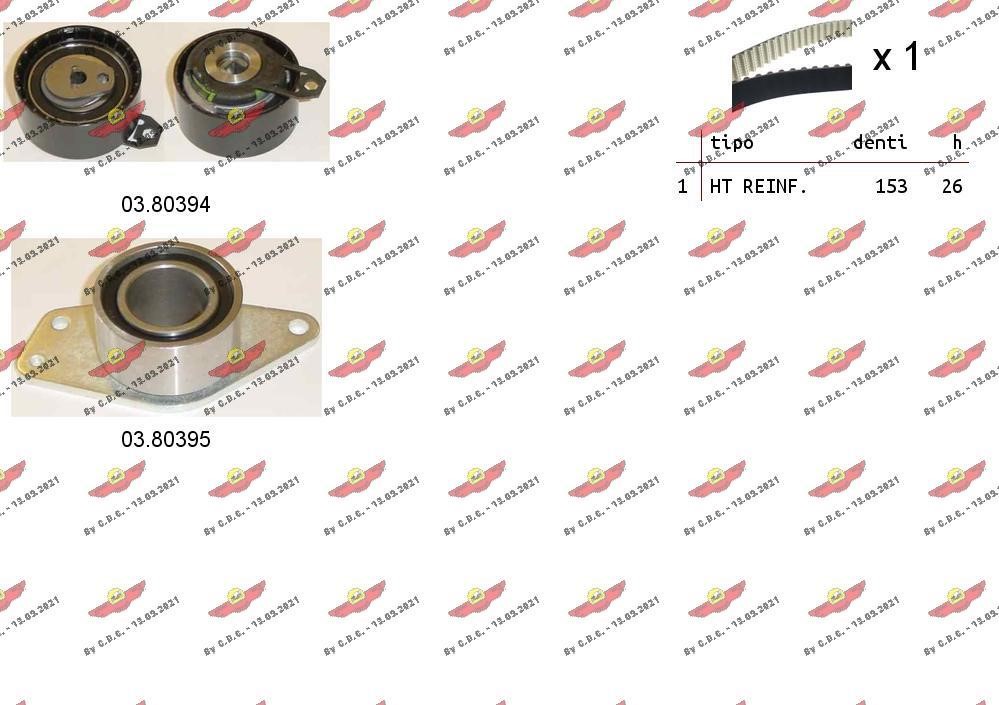 Autokit 04.5326 Timing Belt Kit 045326