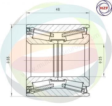 Odm-multiparts 70-060115 Wheel bearing kit 70060115