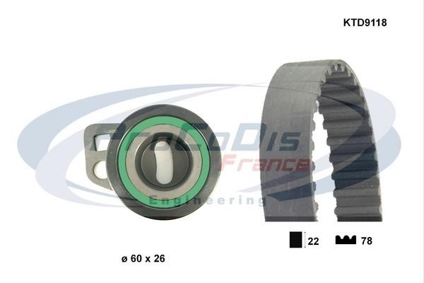 Procodis France KTD9118 Timing Belt Kit KTD9118