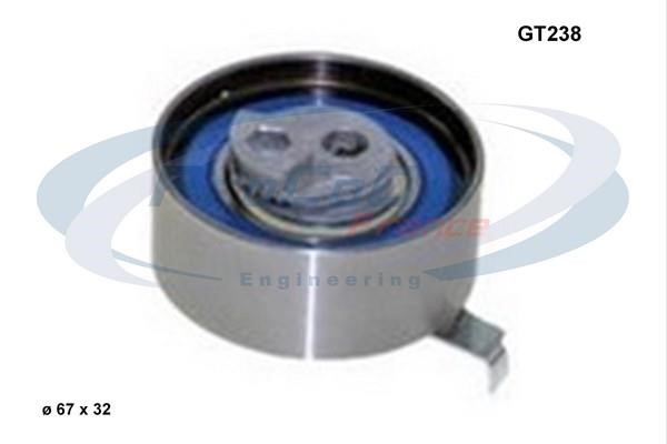 Procodis France GT238 Tensioner pulley, timing belt GT238