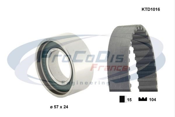 Procodis France KTD1016 Timing Belt Kit KTD1016