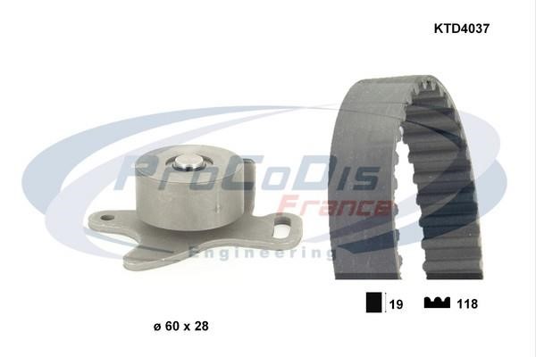 Procodis France KTD4037 Timing Belt Kit KTD4037