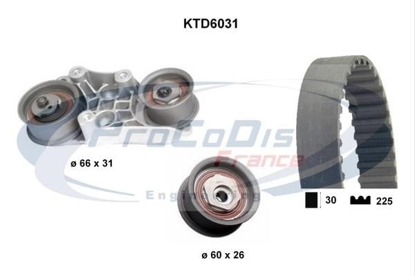 Procodis France KTD6031 Timing Belt Kit KTD6031