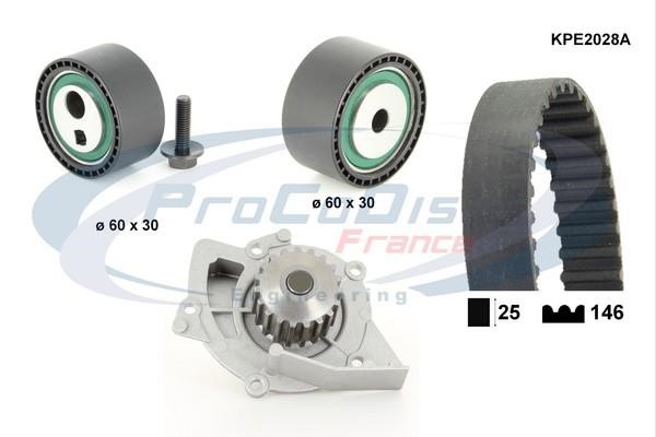  KPE2028A TIMING BELT KIT WITH WATER PUMP KPE2028A