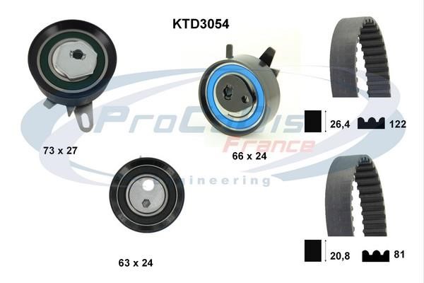 Procodis France KTD3054 Timing Belt Kit KTD3054