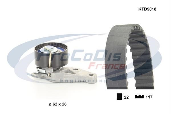 Procodis France KTD5018 Timing Belt Kit KTD5018