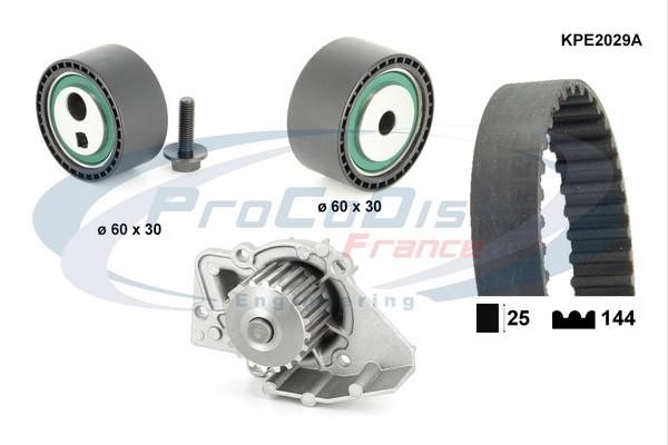 Procodis France KPE2029A TIMING BELT KIT WITH WATER PUMP KPE2029A