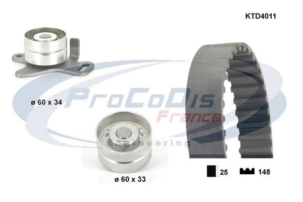 Procodis France KTD4011 Timing Belt Kit KTD4011