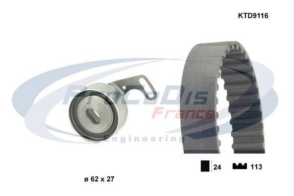 Procodis France KTD9116 Timing Belt Kit KTD9116