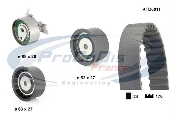 Procodis France KTD6011 Timing Belt Kit KTD6011