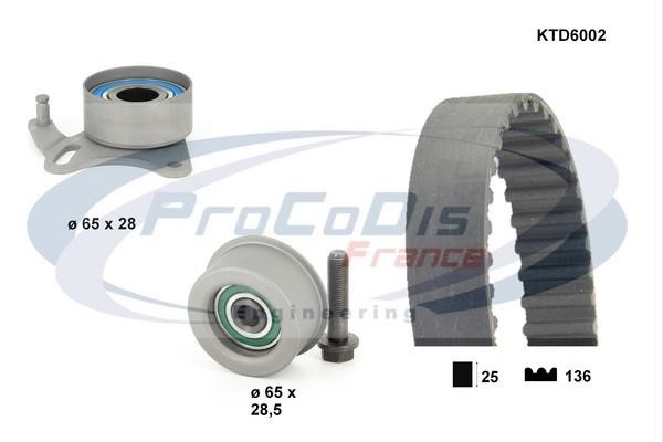 Procodis France KTD6002 Timing Belt Kit KTD6002