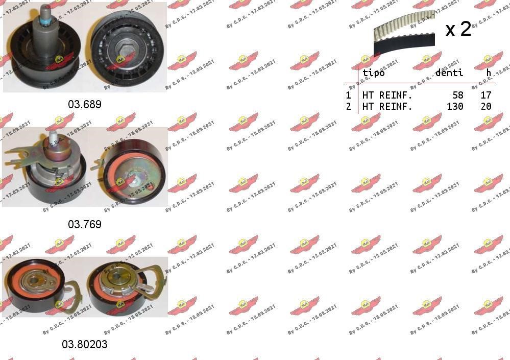 Autokit 045360 Timing Belt Kit 045360