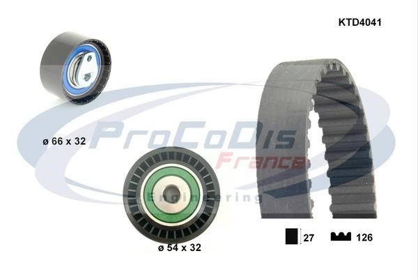 Procodis France KTD4041 Timing Belt Kit KTD4041