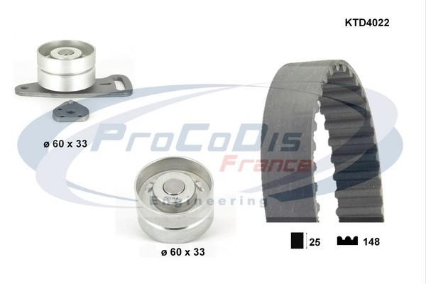Procodis France KTD4022 Timing Belt Kit KTD4022