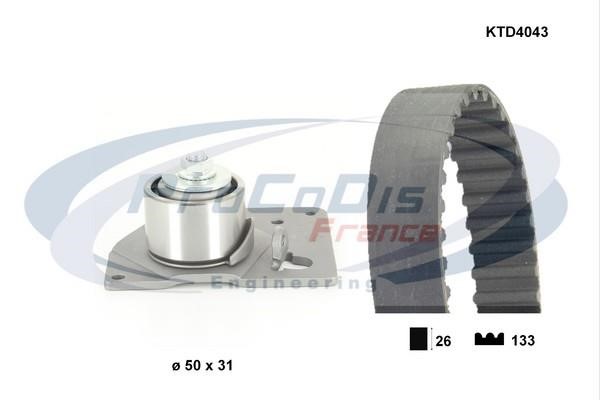 Procodis France KTD4043 Timing Belt Kit KTD4043