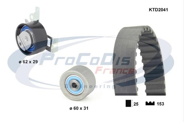 Procodis France KTD2041 Timing Belt Kit KTD2041