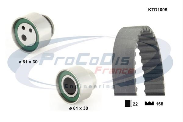 Procodis France KTD1005 Timing Belt Kit KTD1005