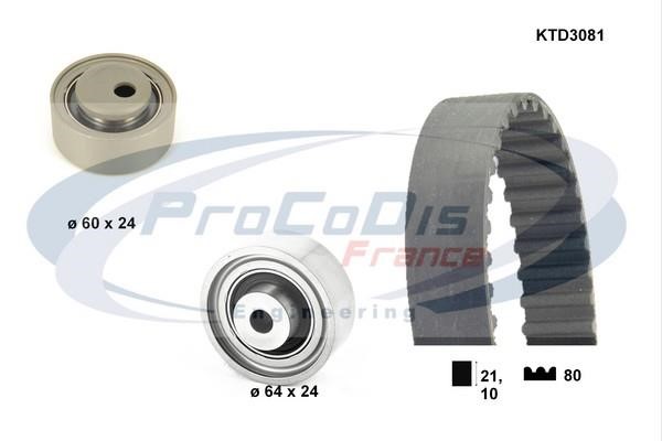 Procodis France KTD3081 Timing Belt Kit KTD3081