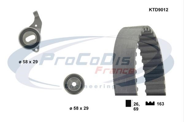 Procodis France KTD9012 Timing Belt Kit KTD9012