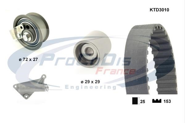 Procodis France KTD3010 Timing Belt Kit KTD3010