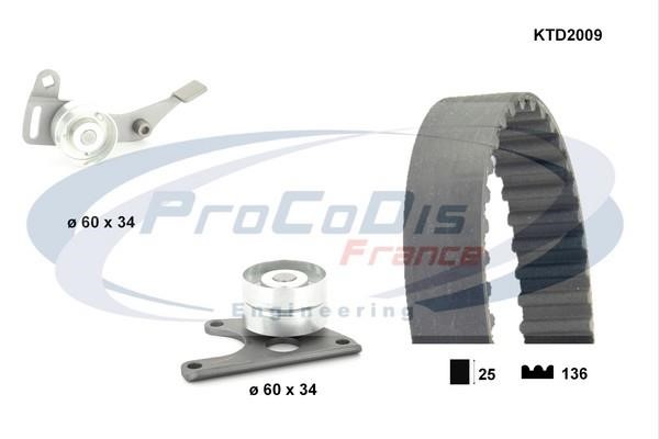 Procodis France KTD2009 Timing Belt Kit KTD2009