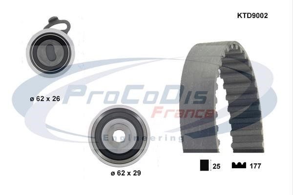 Procodis France KTD9002 Timing Belt Kit KTD9002