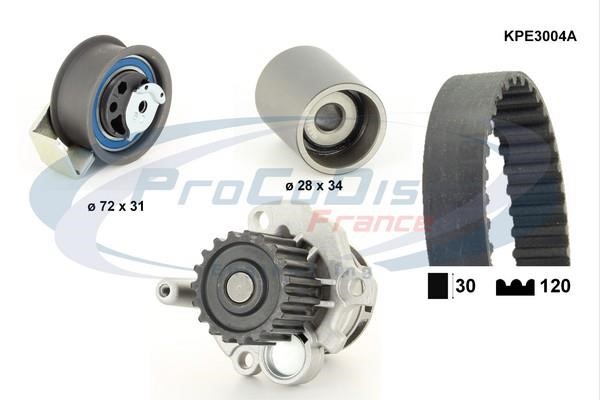  KPE3004A TIMING BELT KIT WITH WATER PUMP KPE3004A
