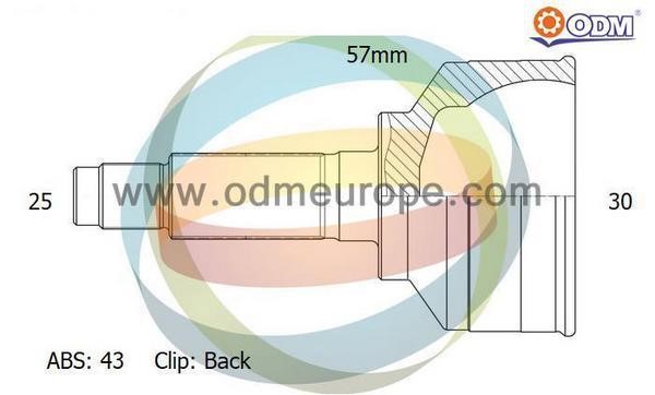 Odm-multiparts 12080695 CV joint 12080695