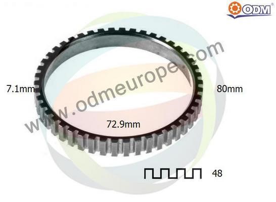 Odm-multiparts 26-090012 Sensor Ring, ABS 26090012