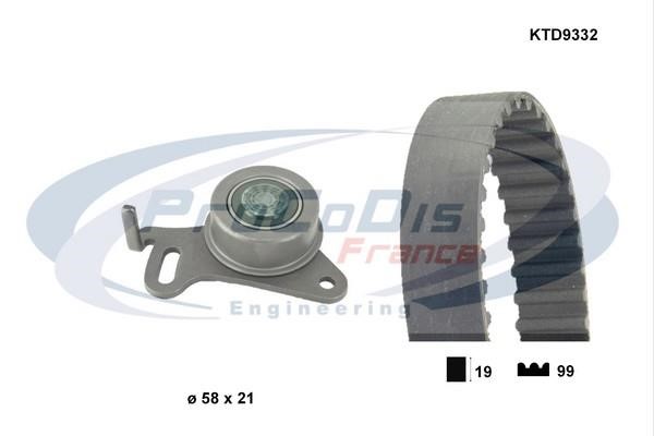 Procodis France KTD9332 Timing Belt Kit KTD9332