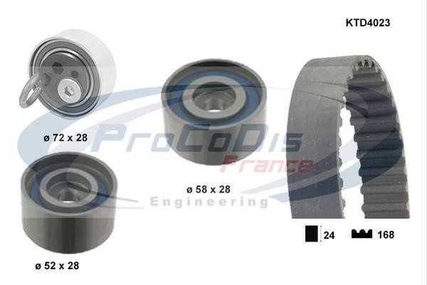 Procodis France KTD4023 Timing Belt Kit KTD4023