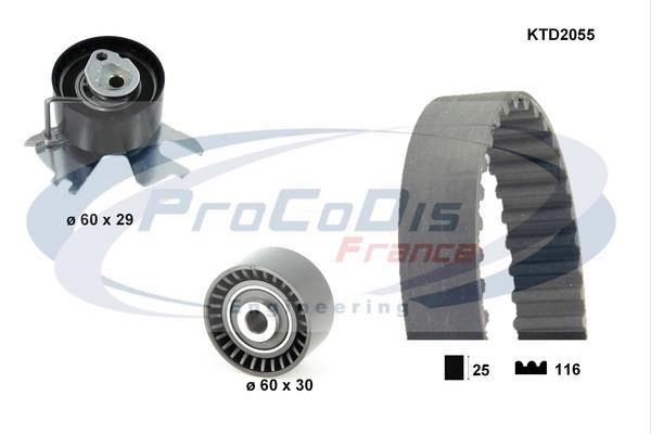Procodis France KTD2055 Timing Belt Kit KTD2055