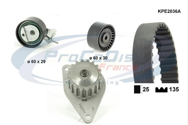  KPE2036A TIMING BELT KIT WITH WATER PUMP KPE2036A