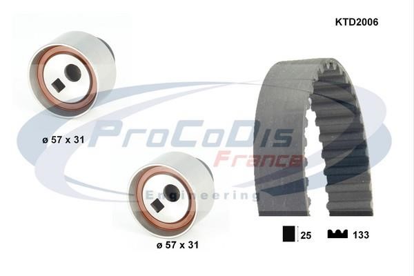 Procodis France KTD2006 Timing Belt Kit KTD2006
